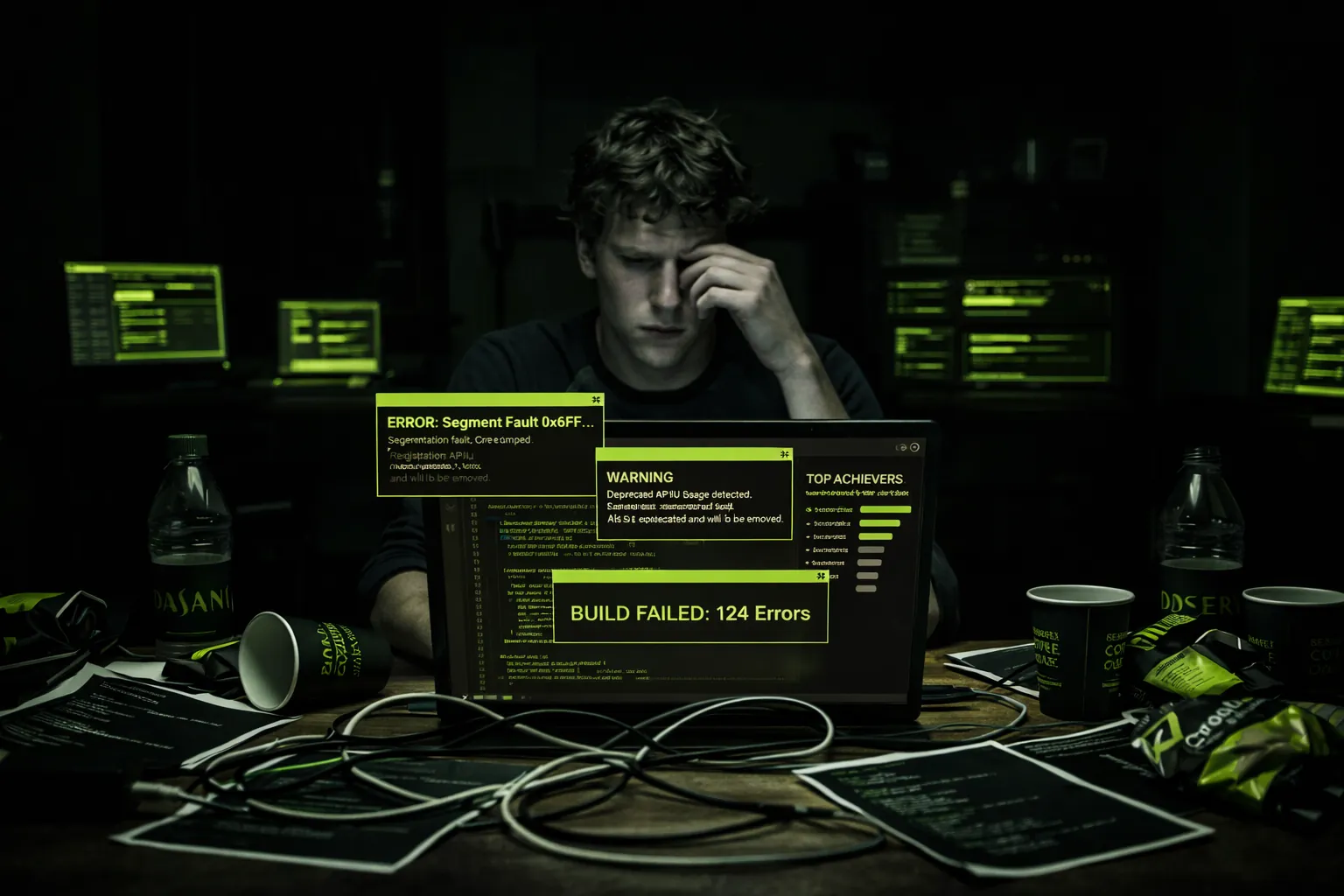 A developer before joining The Consistent Coders
